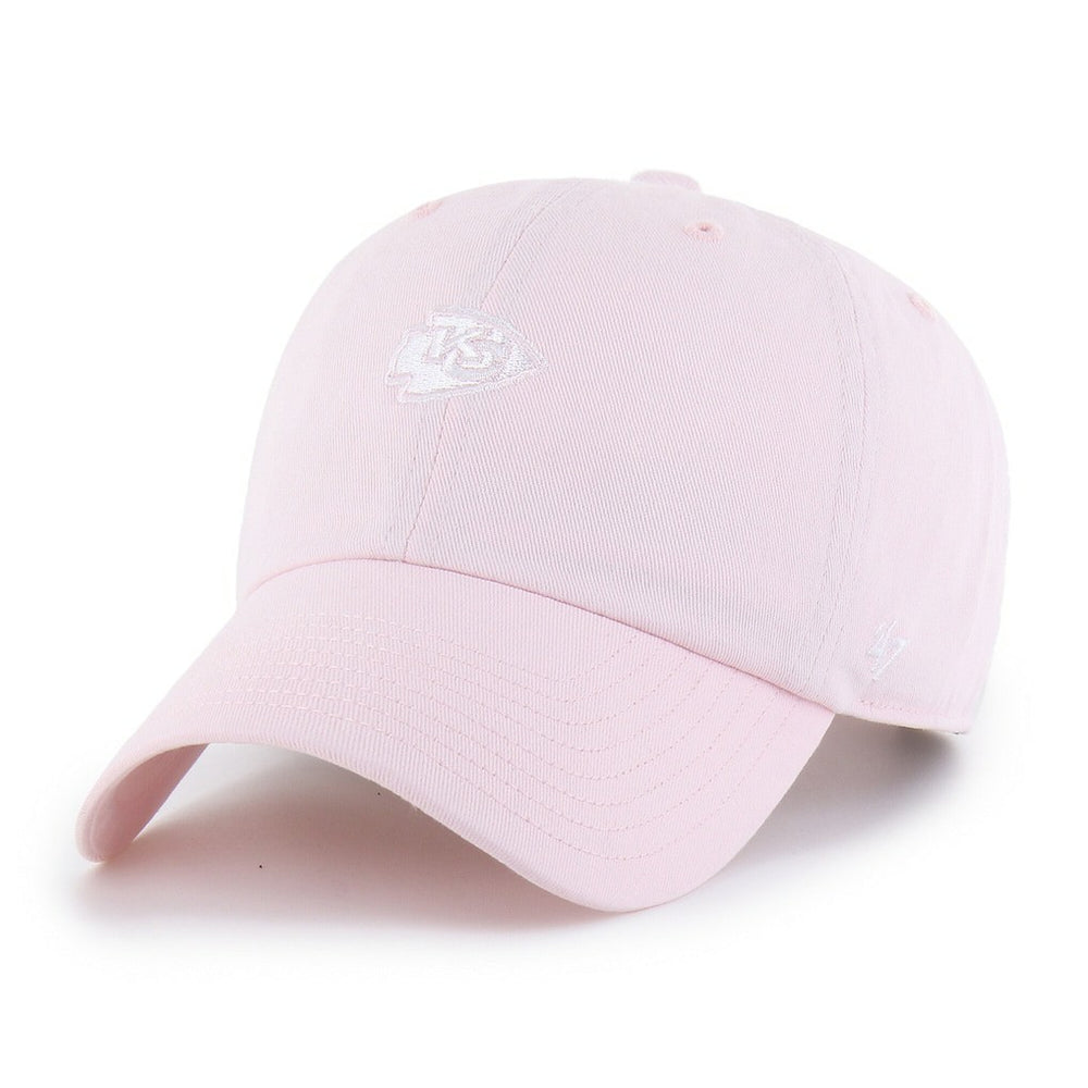 Kansas City Chiefs '47 Women's Base Runner Ballpark Clean Up Adjustable Hat - Light Pink Hats