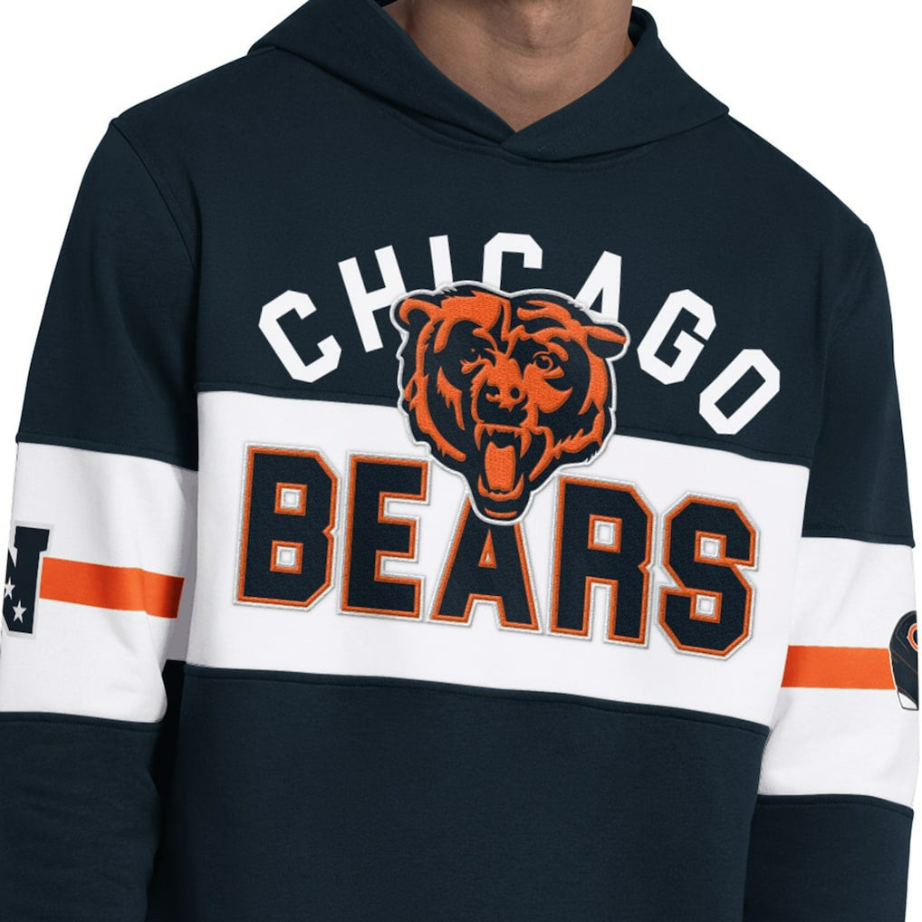 Chicago Bears Starter Fullback Jersey Hoodie - Navy Jerseys