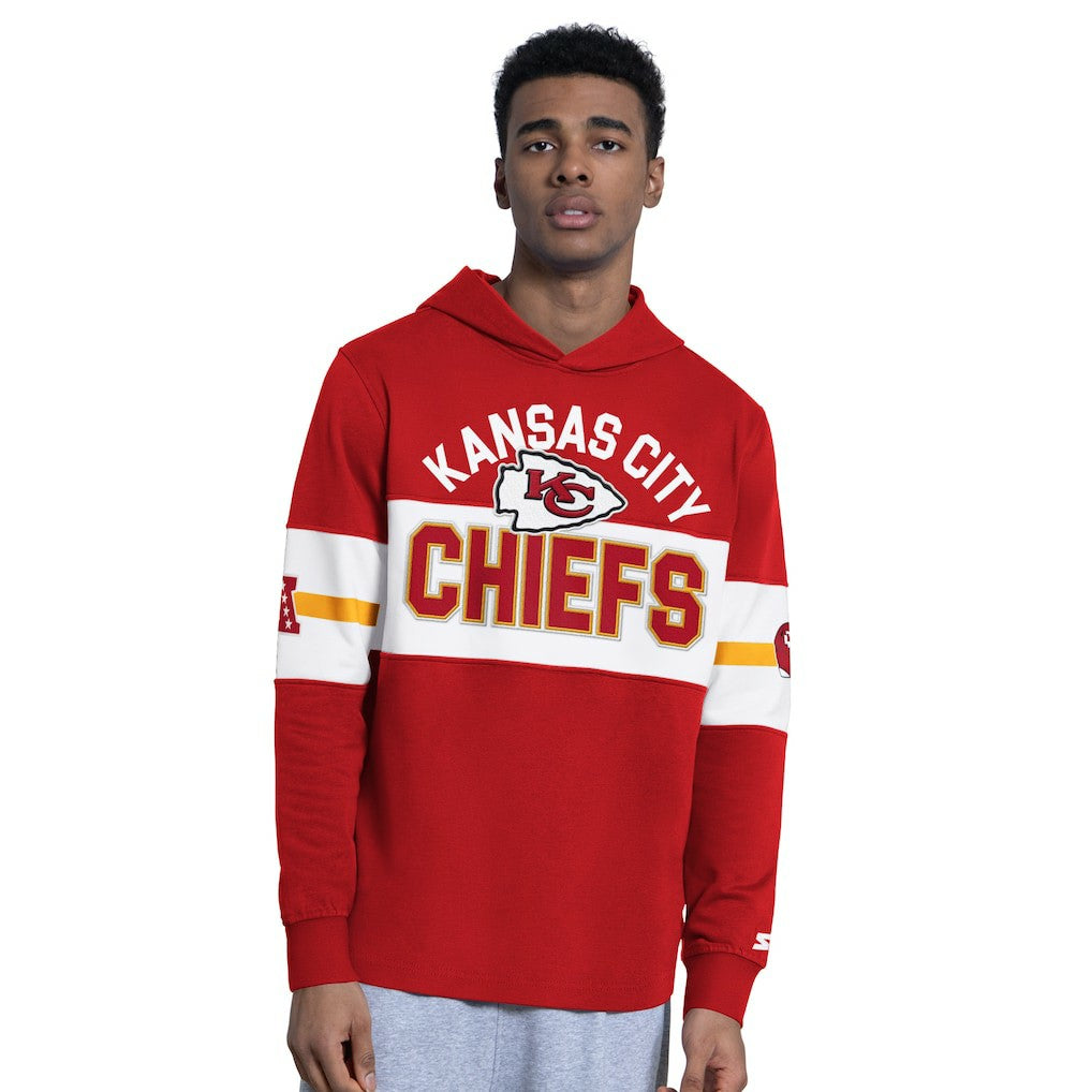 Kansas City Chiefs Starter Fullback Jersey Hoodie - Red Jerseys