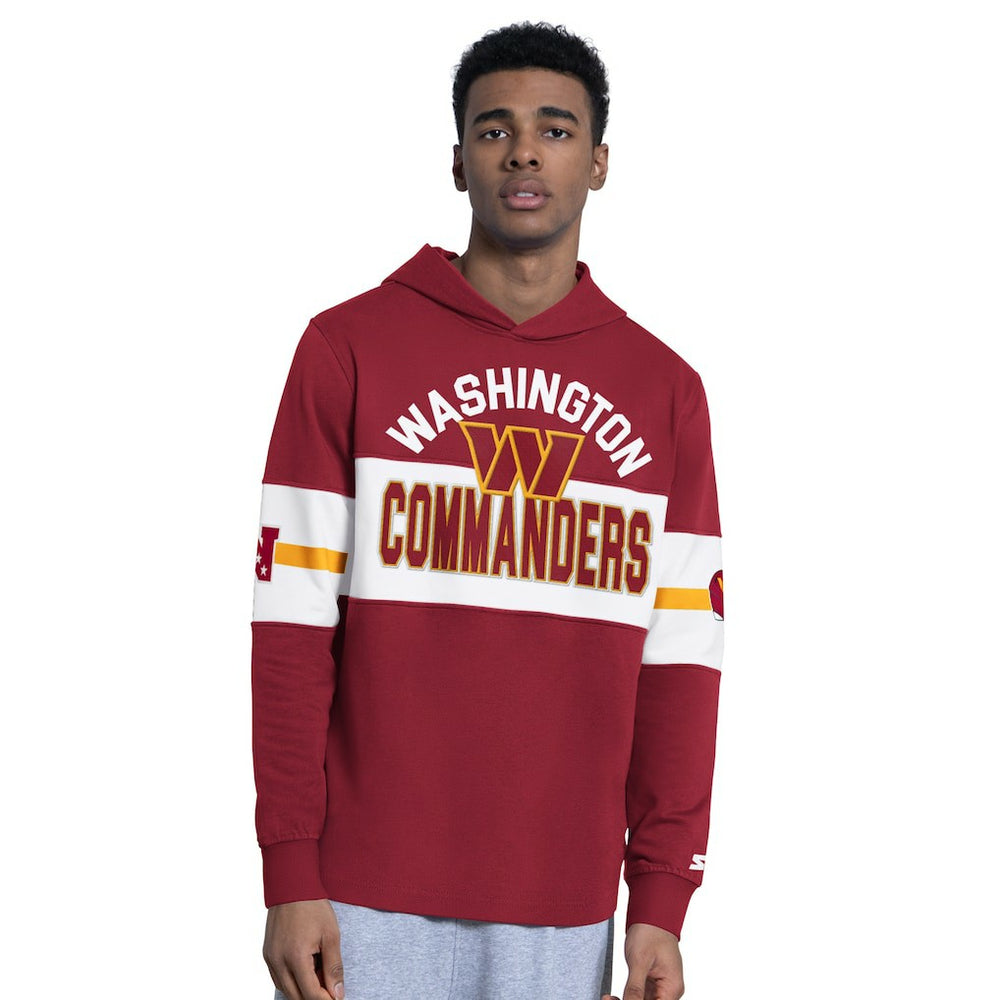 Washington Commanders Starter Fullback Jersey Hoodie - Burgundy Jerseys