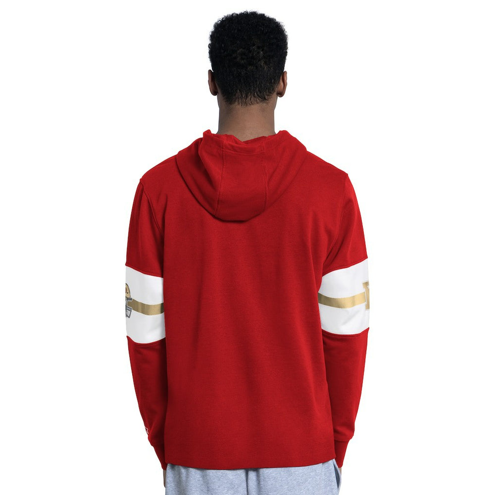 San Francisco 49ers Starter Fullback Jersey Hoodie - Scarlet Jerseys