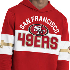 San Francisco 49ers Starter Fullback Jersey Hoodie - Scarlet Jerseys