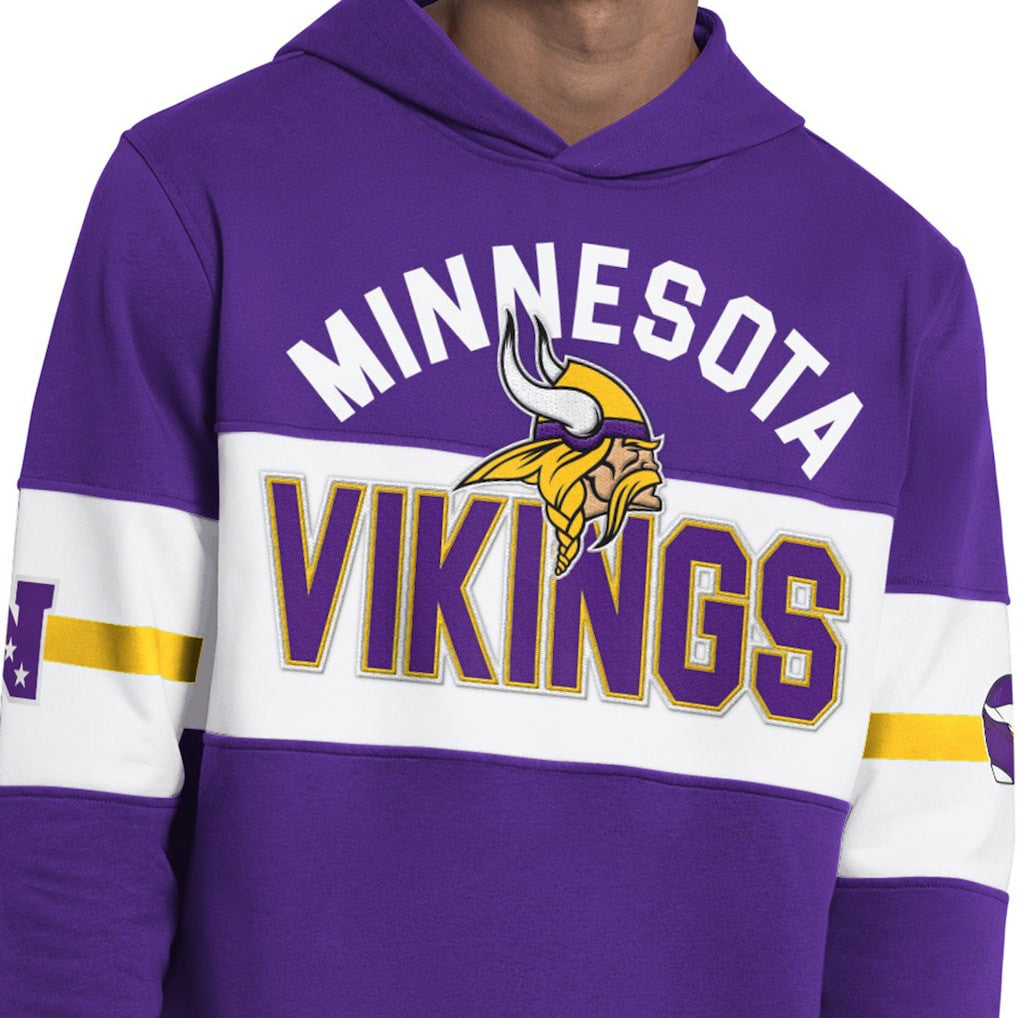 Minnesota Vikings Starter Fullback Jersey Hoodie - Purple Jerseys