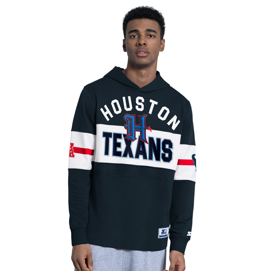 Houston Texans Starter Fullback Jersey Hoodie - Navy Jerseys