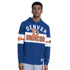 Denver Broncos Starter Fullback Jersey Hoodie - Blue Jerseys