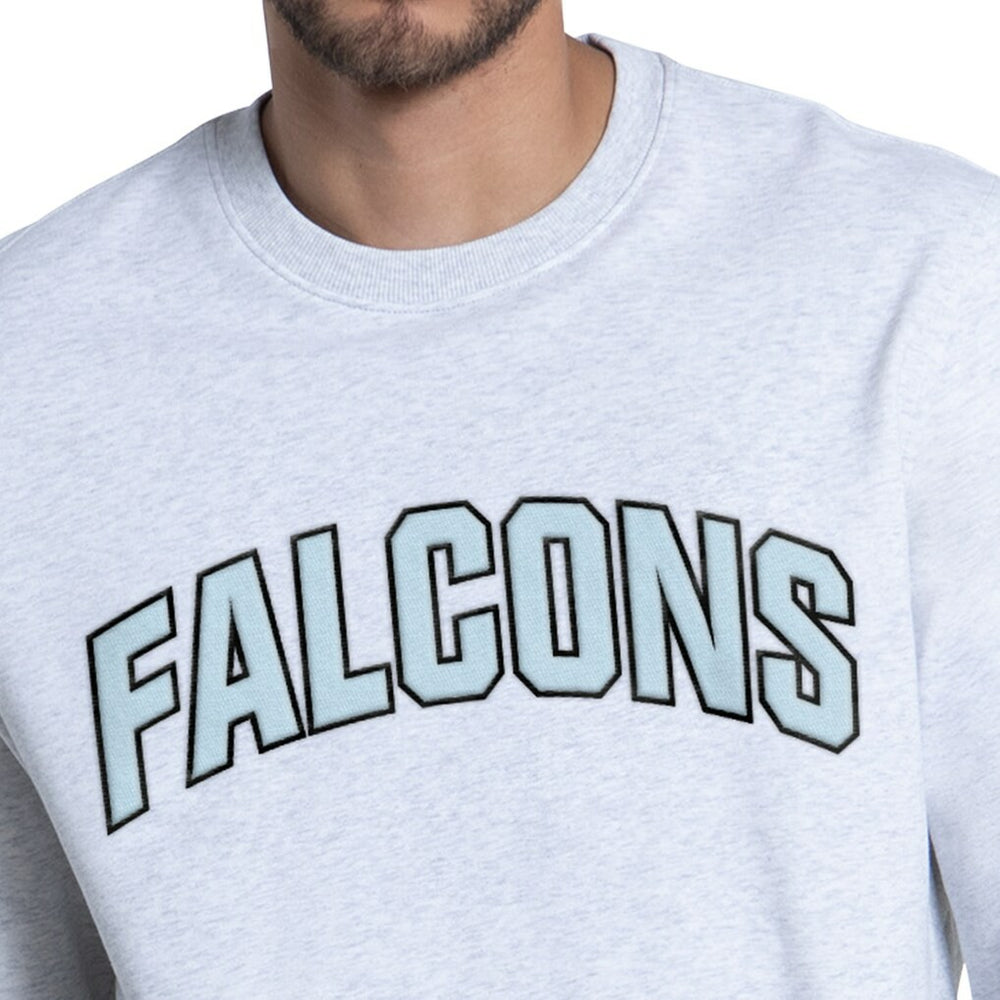 Atlanta Falcons Starter Faceoff Fleece Sweatshirt - Ash Sweatshirts