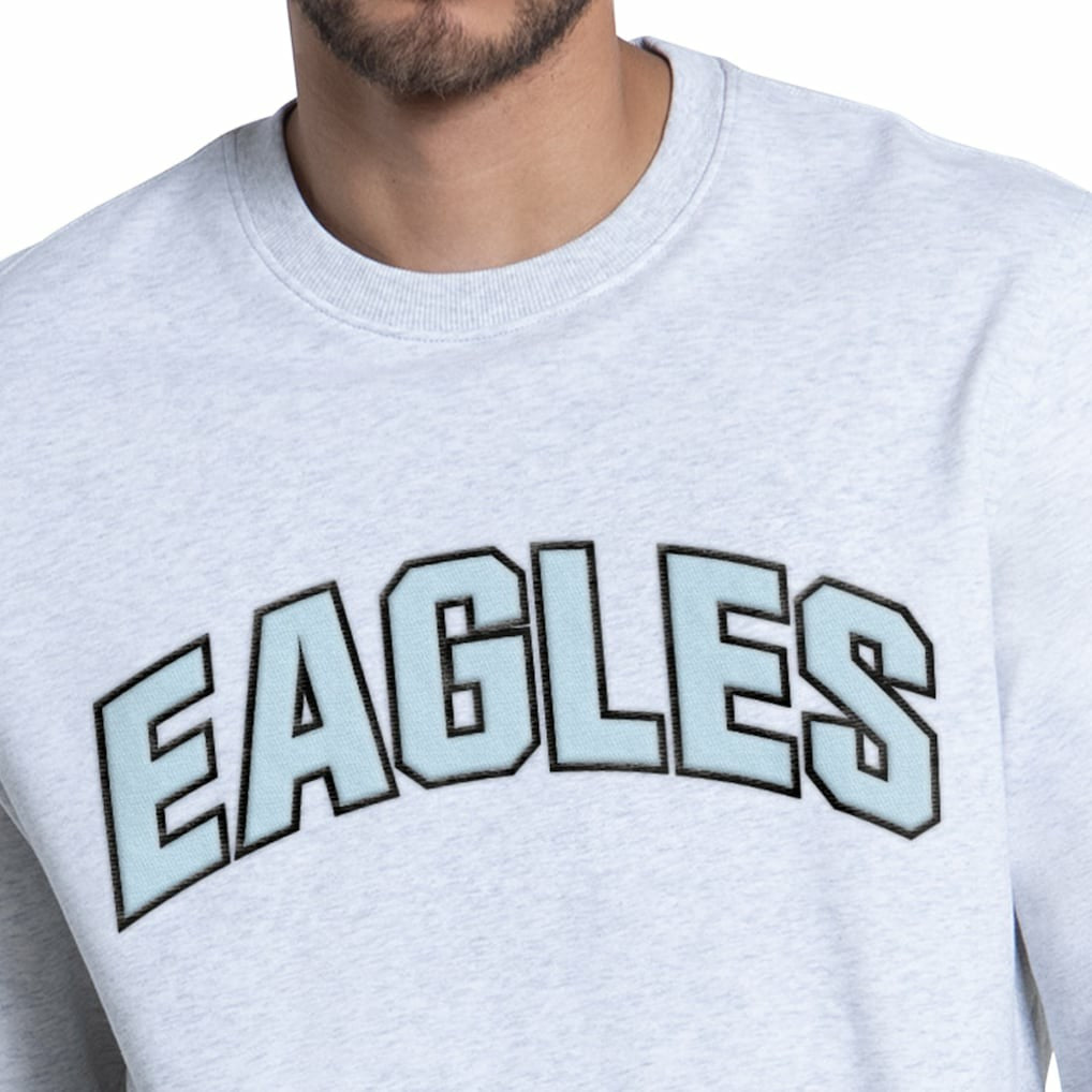 Philadelphia Eagles Starter Faceoff Fleece Sweatshirt - Ash Sweatshirts