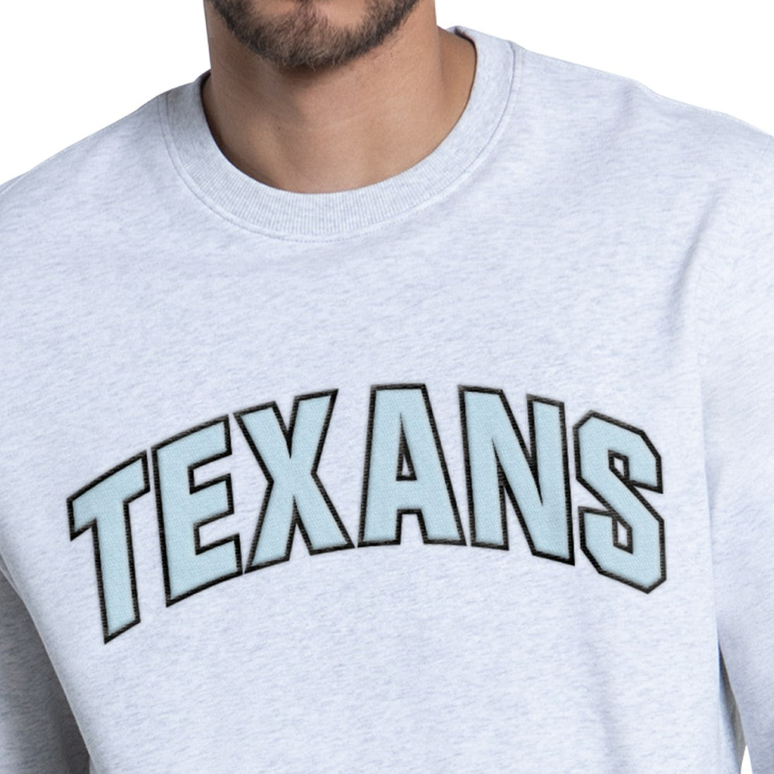 Houston Texans Starter Faceoff Fleece Sweatshirt - Ash Sweatshirts