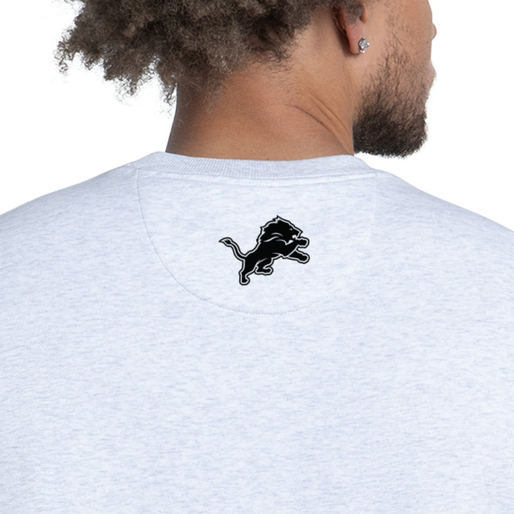 Detroit Lions Starter Faceoff Fleece Sweatshirt - Ash Sweatshirts