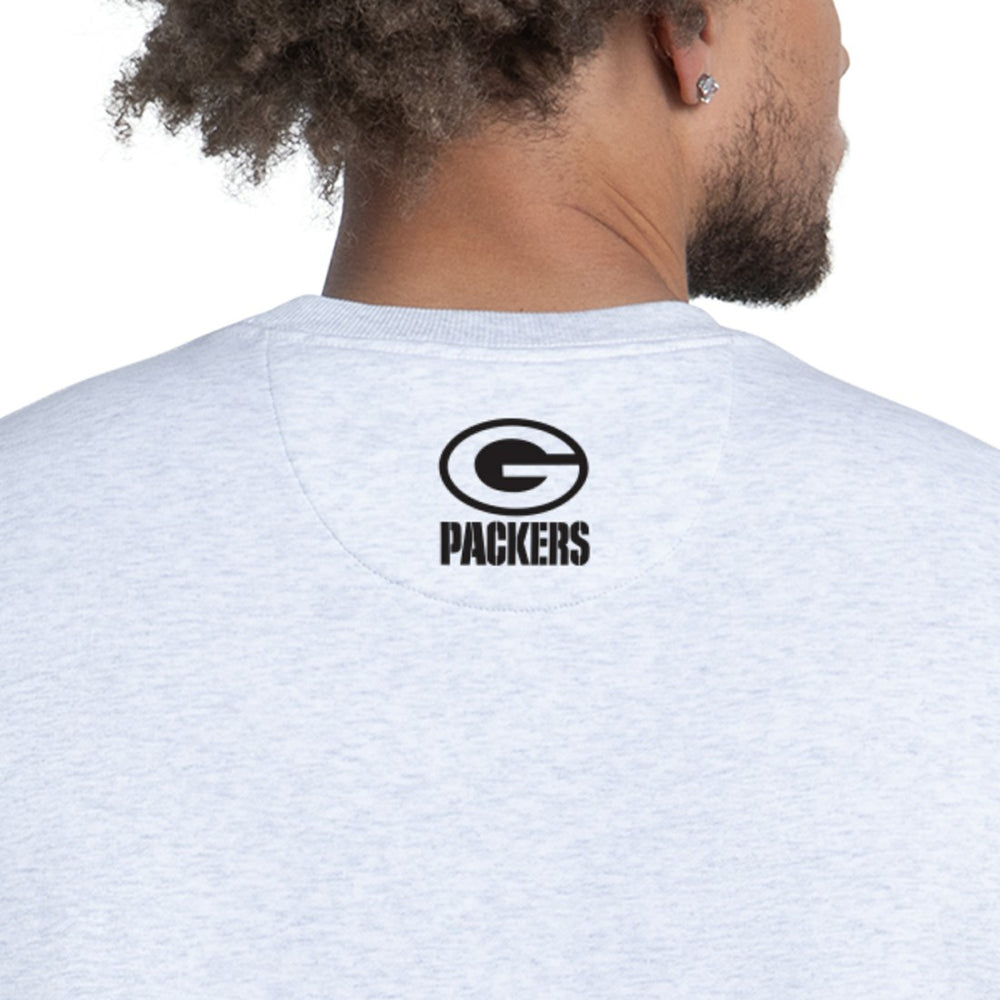 Green Bay Packers Starter Faceoff Fleece Sweatshirt - Ash Sweatshirts
