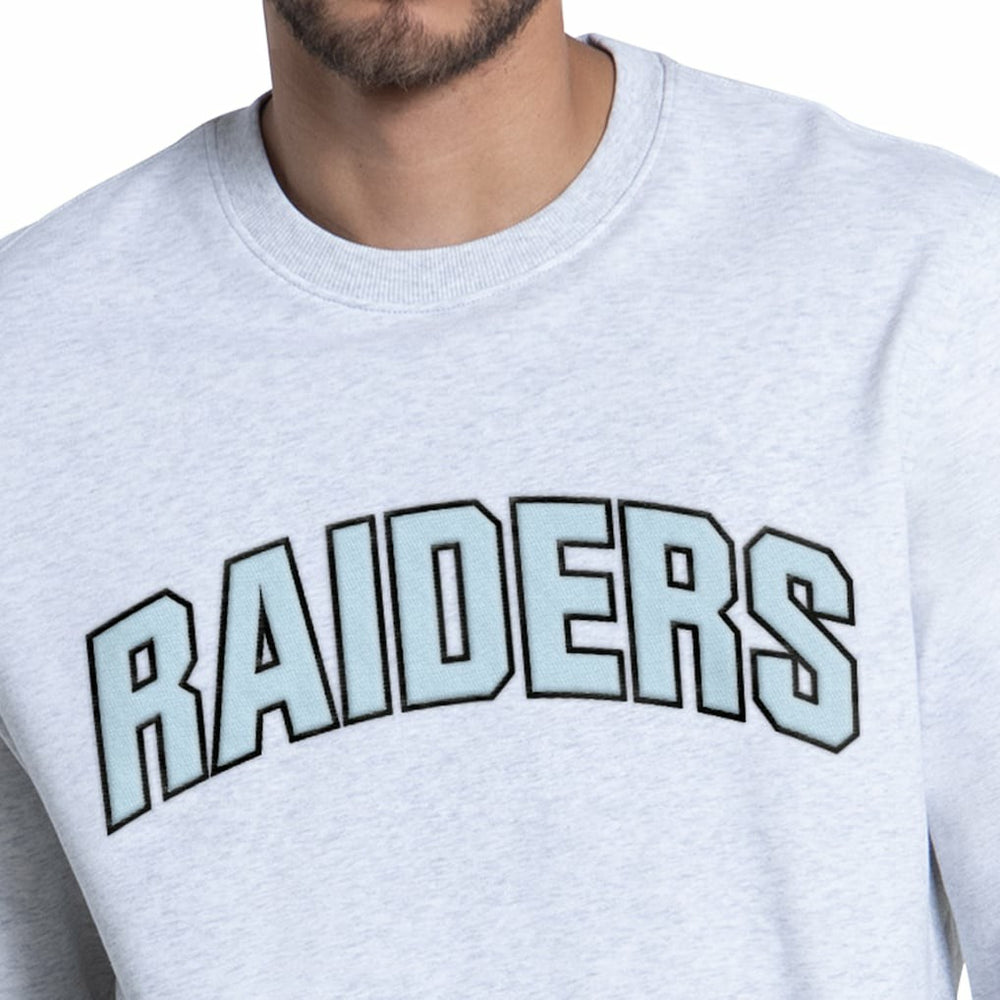 Las Vegas Raiders Starter Faceoff Fleece Sweatshirt - Ash Sweatshirts