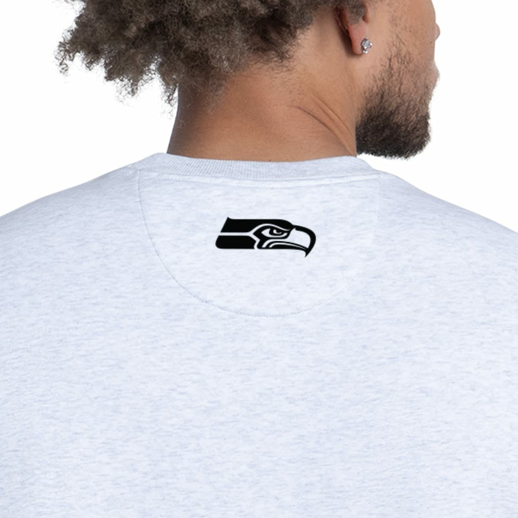 Seattle Seahawks Starter Faceoff Fleece Sweatshirt - Ash Sweatshirts