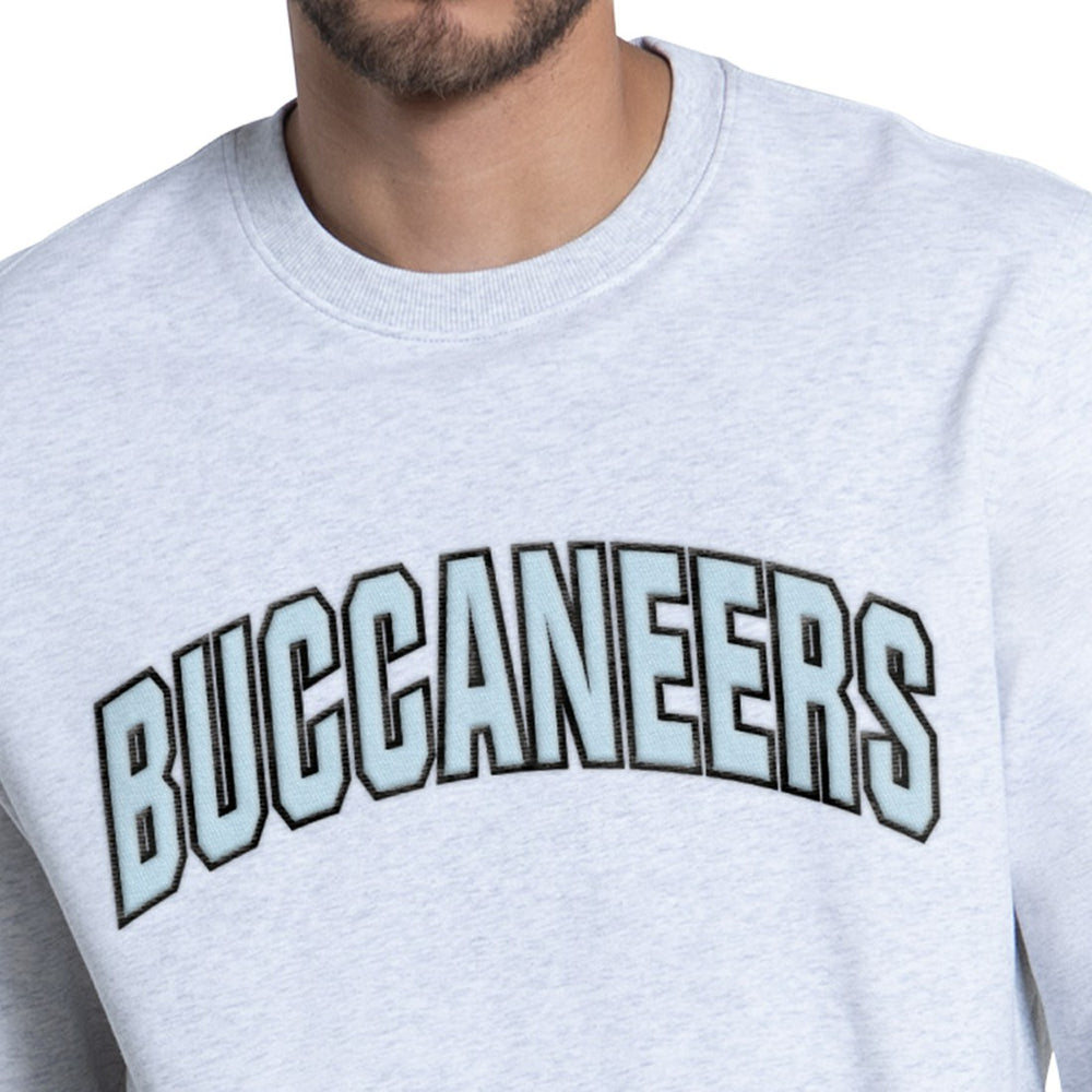 Tampa Bay Buccaneers Starter Faceoff Fleece Sweatshirt - Ash Sweatshirts