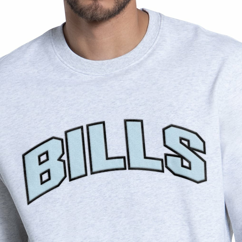 Buffalo Bills Starter Faceoff Fleece Sweatshirt - Ash Sweatshirts
