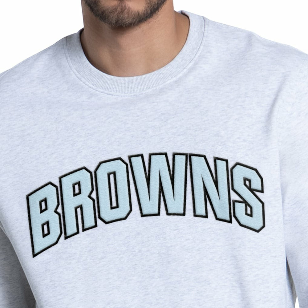 Cleveland Browns Starter Faceoff Fleece Sweatshirt - Ash Sweatshirts