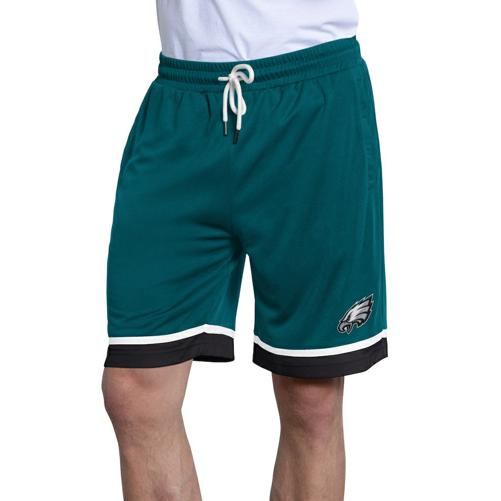 Philadelphia Eagles Starter Power Play Mesh Shorts - Midnight Green Shorts