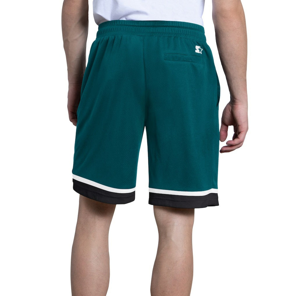Philadelphia Eagles Starter Power Play Mesh Shorts - Midnight Green Shorts