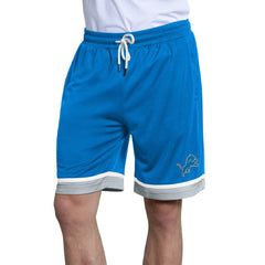 Detroit Lions Starter Power Play Mesh Shorts - Blue Shorts