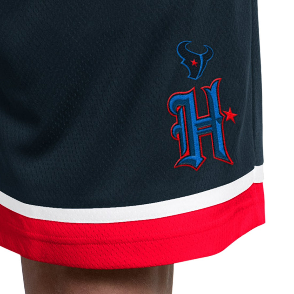 Houston Texans Starter Alternate Power Play Mesh Shorts - Navy Shorts