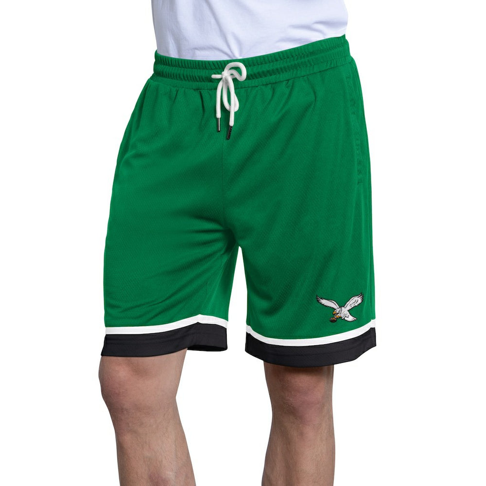 Philadelphia Eagles Starter Throwback Power Play Mesh Shorts - Kelly Green Shorts