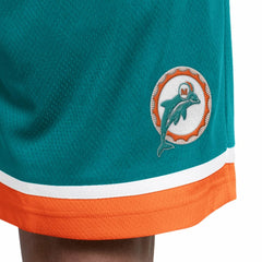 Miami Dolphins Starter Throwback Power Play Mesh Shorts - Aqua Shorts