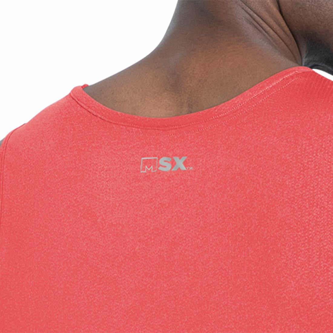 Tampa Bay Buccaneers MSX by Michael Strahan Energy Scoop Neck Tank Top - Red Tops