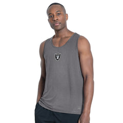 Las Vegas Raiders MSX by Michael Strahan Energy Tank Top - Charcoal Tops