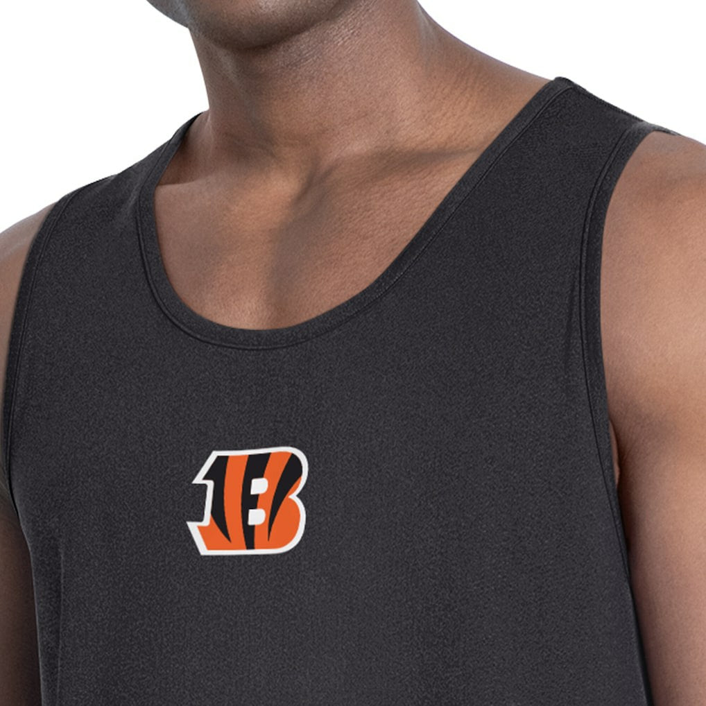 Cincinnati Bengals MSX by Michael Strahan Energy Tank Top - Charcoal Tops