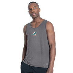 Miami Dolphins MSX by Michael Strahan Energy Tank Top - Charcoal Tops