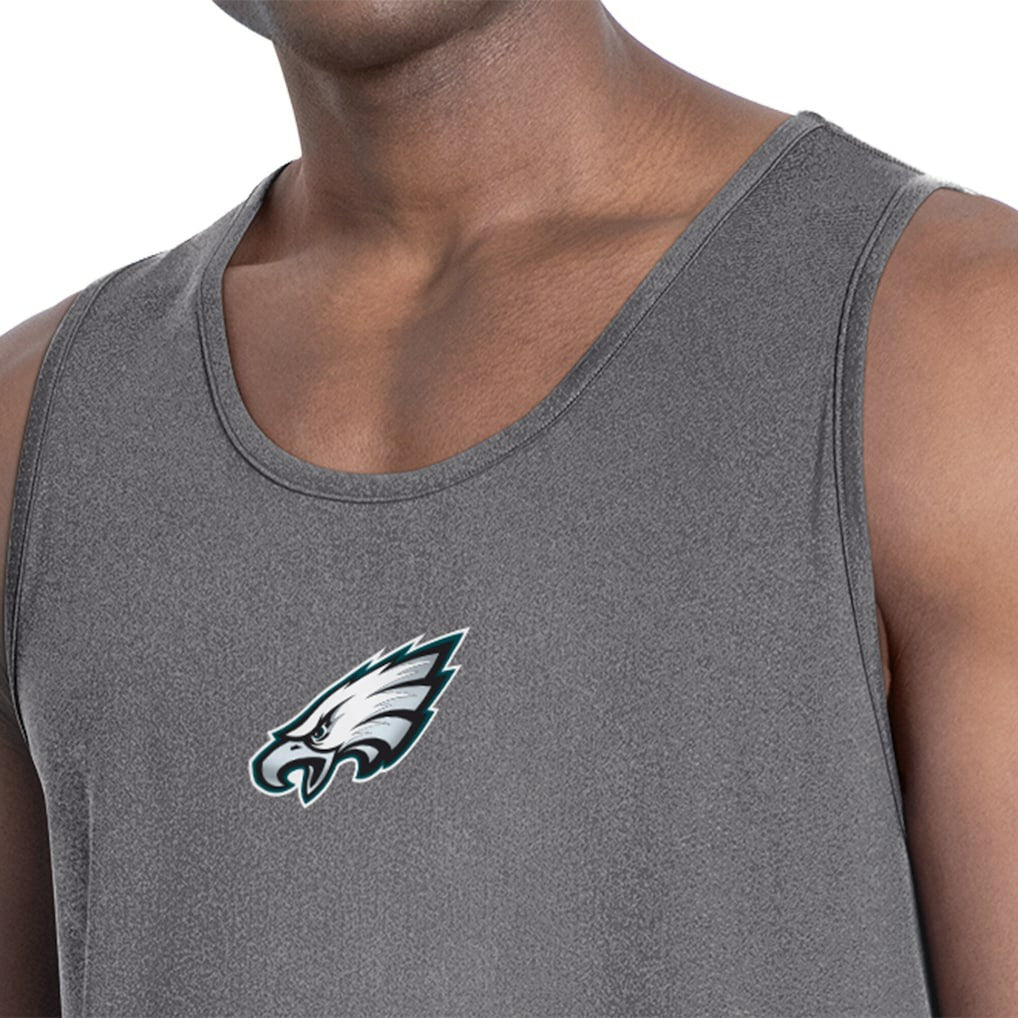 Philadelphia Eagles MSX by Michael Strahan Energy Tank Top - Charcoal Tops