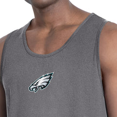 Philadelphia Eagles MSX by Michael Strahan Energy Tank Top - Charcoal Tops