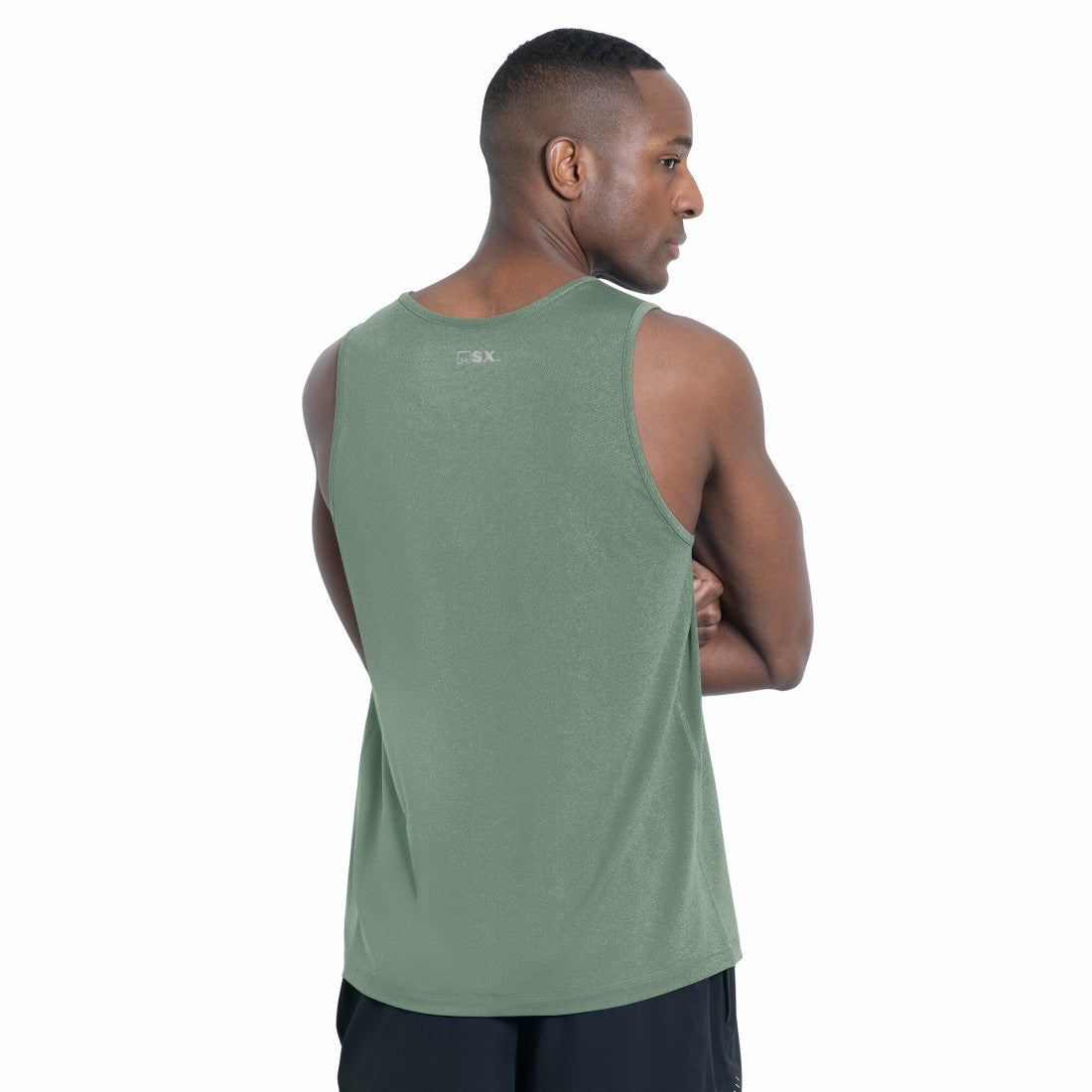 Green Bay Packers MSX by Michael Strahan Energy Scoop Neck Tank Top - Green Tops