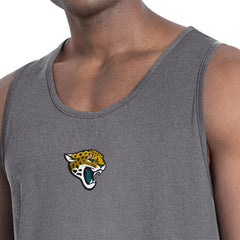 Jacksonville Jaguars MSX by Michael Strahan Energy Tank Top - Charcoal Tops