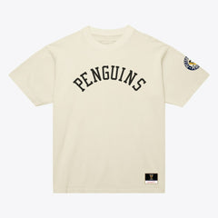 Pittsburgh Penguins Mitchell & Ness Unisex Arched Team T-Shirt - Cream | US 203521591