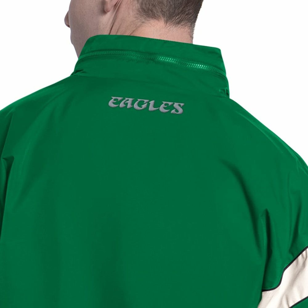 Philadelphia Eagles Starter The Gust Full-Zip Hooded Jacket - Kelly Green Jackets