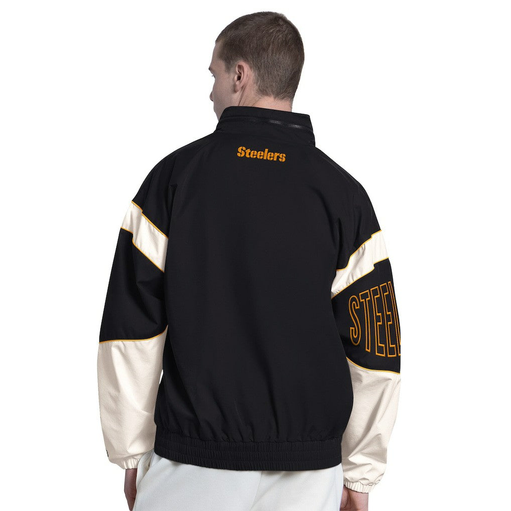 Pittsburgh Steelers Starter The Gust Full-Zip Hooded Jacket - Black Jackets