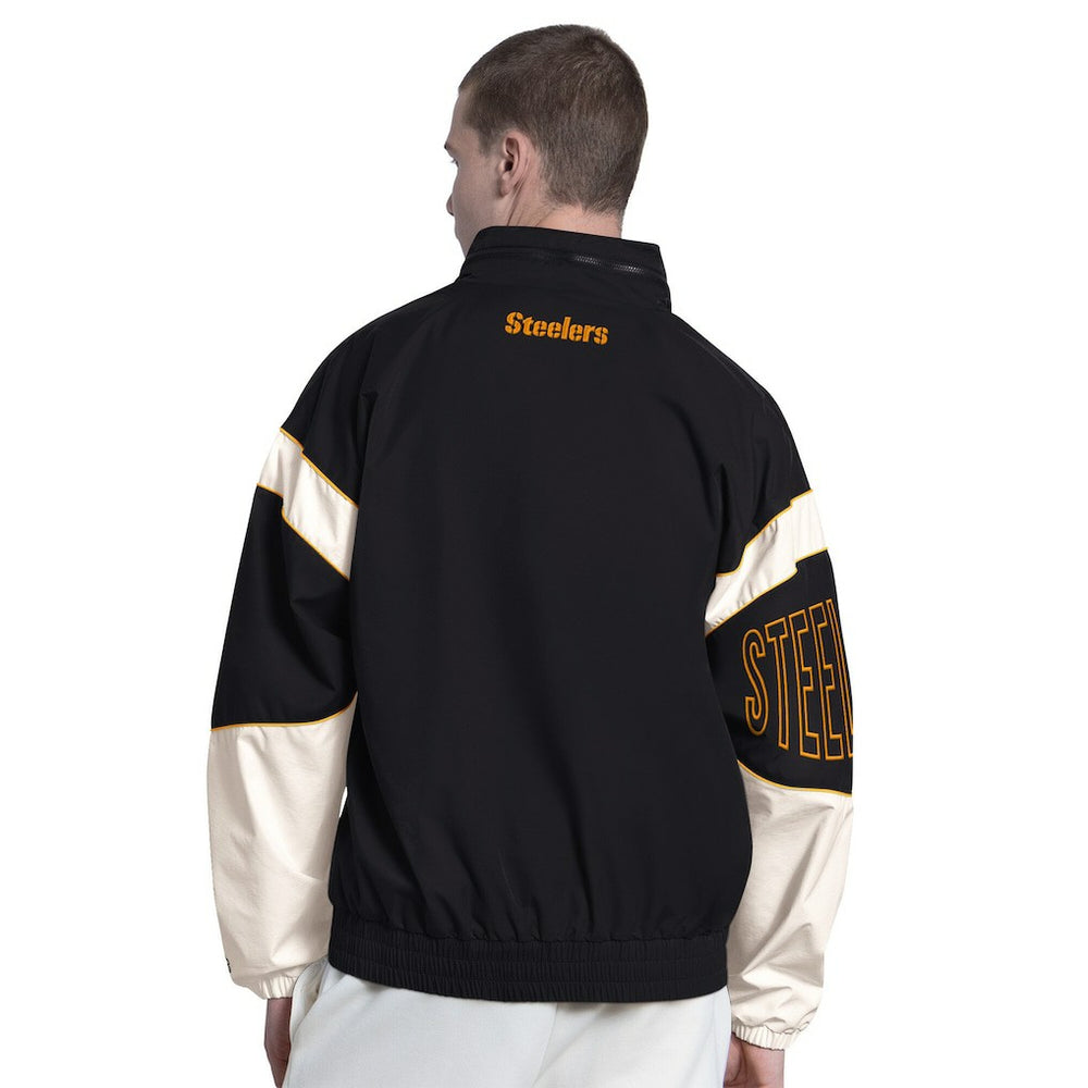 Pittsburgh Steelers Starter The Gust Full-Zip Hooded Jacket - Black Jackets