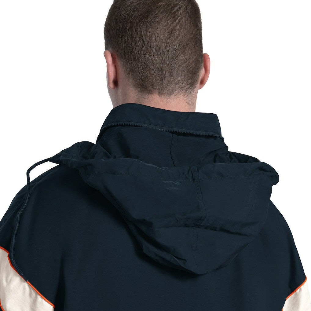 Chicago Bears Starter The Gust Full-Zip Hooded Jacket - Navy Jackets