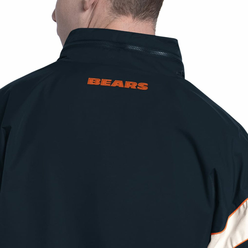 Chicago Bears Starter The Gust Full-Zip Hooded Jacket - Navy Jackets