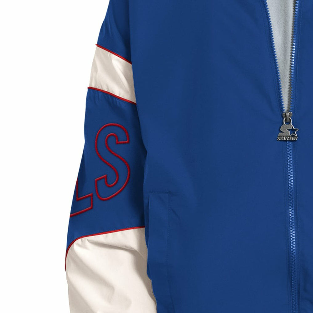 Buffalo Bills Starter The Gust Full-Zip Hooded Jacket - Royal Jackets