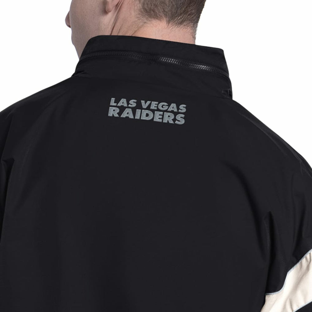 Las Vegas Raiders Starter The Gust Full-Zip Hooded Jacket - Black Jackets