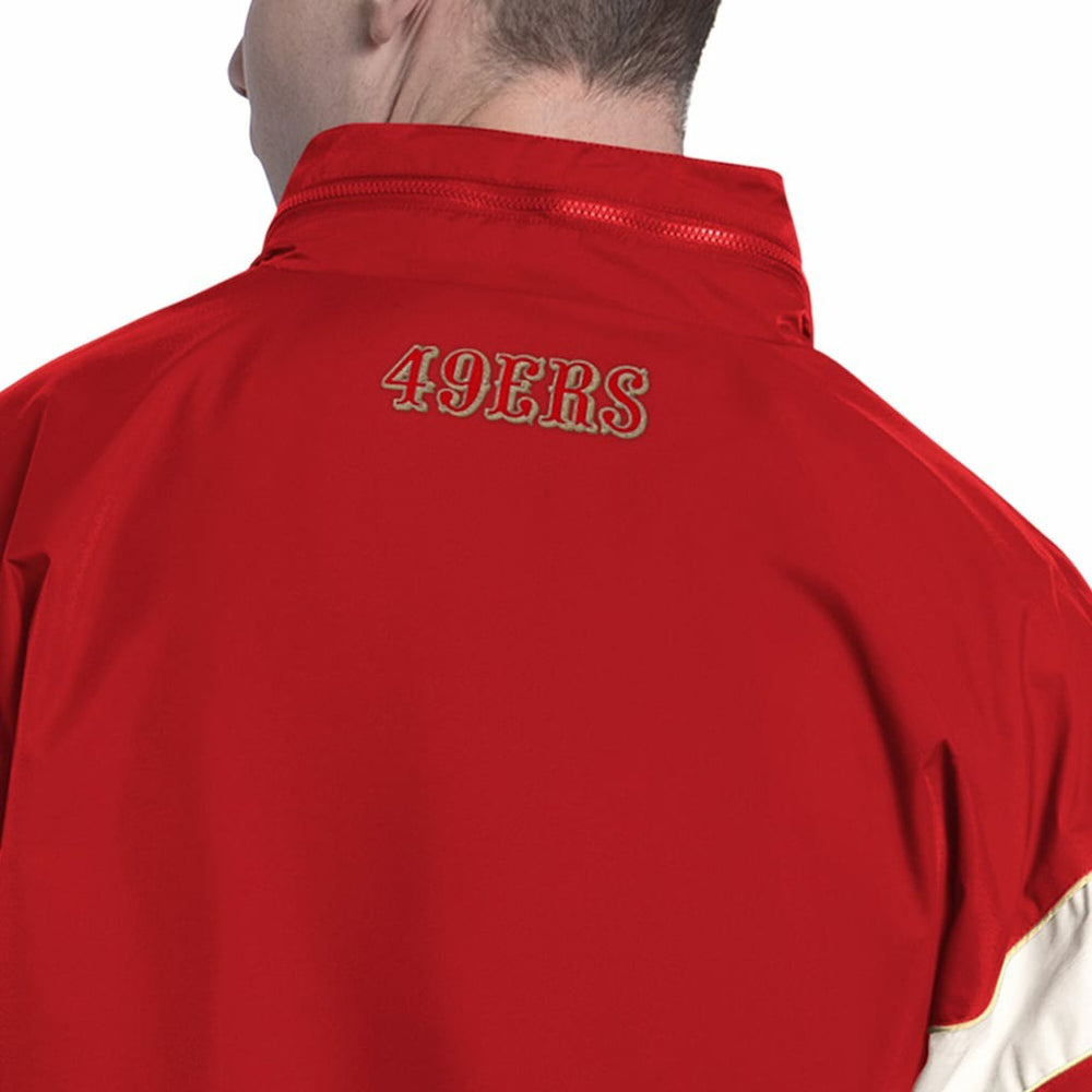 San Francisco 49ers Starter The Gust Full-Zip Hooded Jacket - Scarlet Jackets