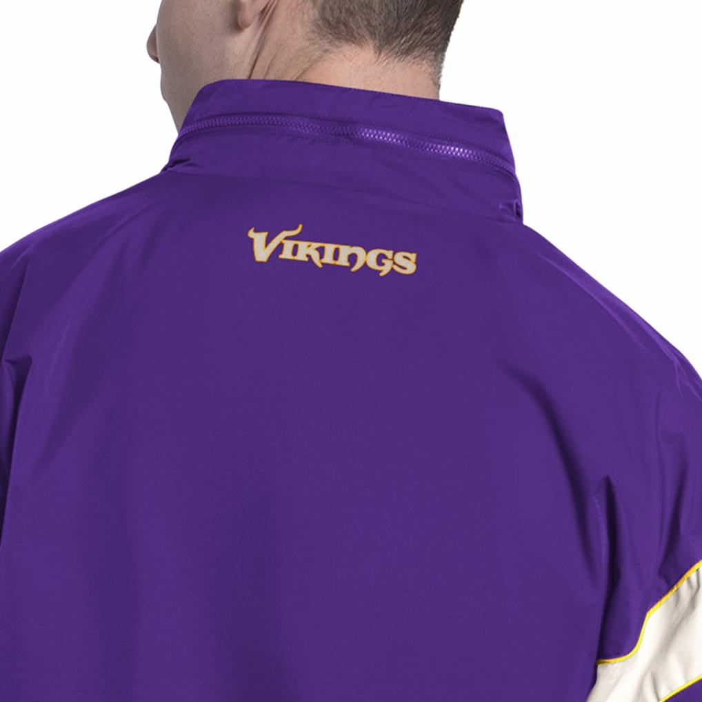Minnesota Vikings Starter The Gust Full-Zip Hooded Jacket - Purple Jackets