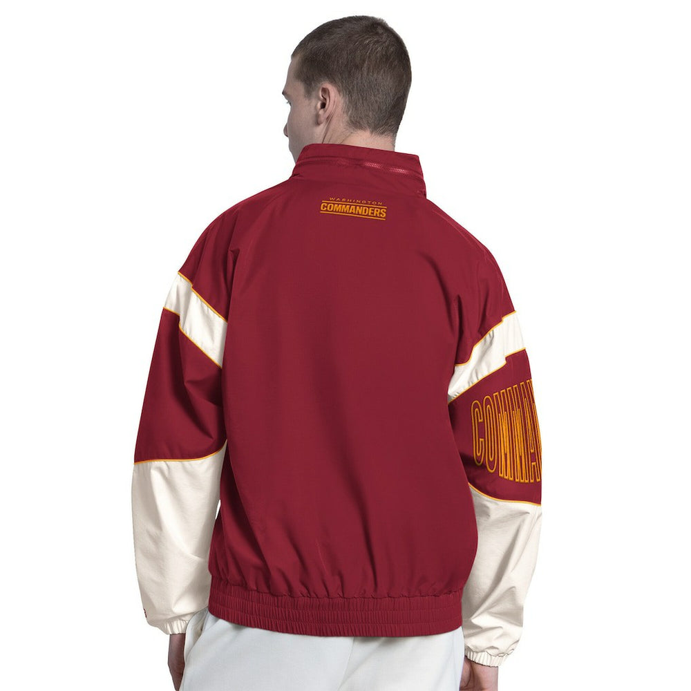 Washington Commanders Starter The Gust Full-Zip Hooded Jacket - Burgundy Jackets