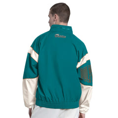 Miami Dolphins Starter The Gust Full-Zip Hooded Jacket - Aqua Jackets