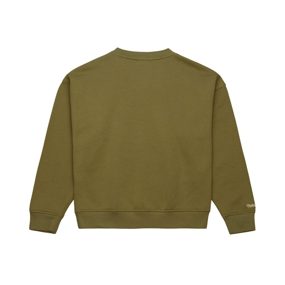 New York Rangers Mitchell & Ness Women's Fleece Sweatshirt - Hunter Green | US 203521937