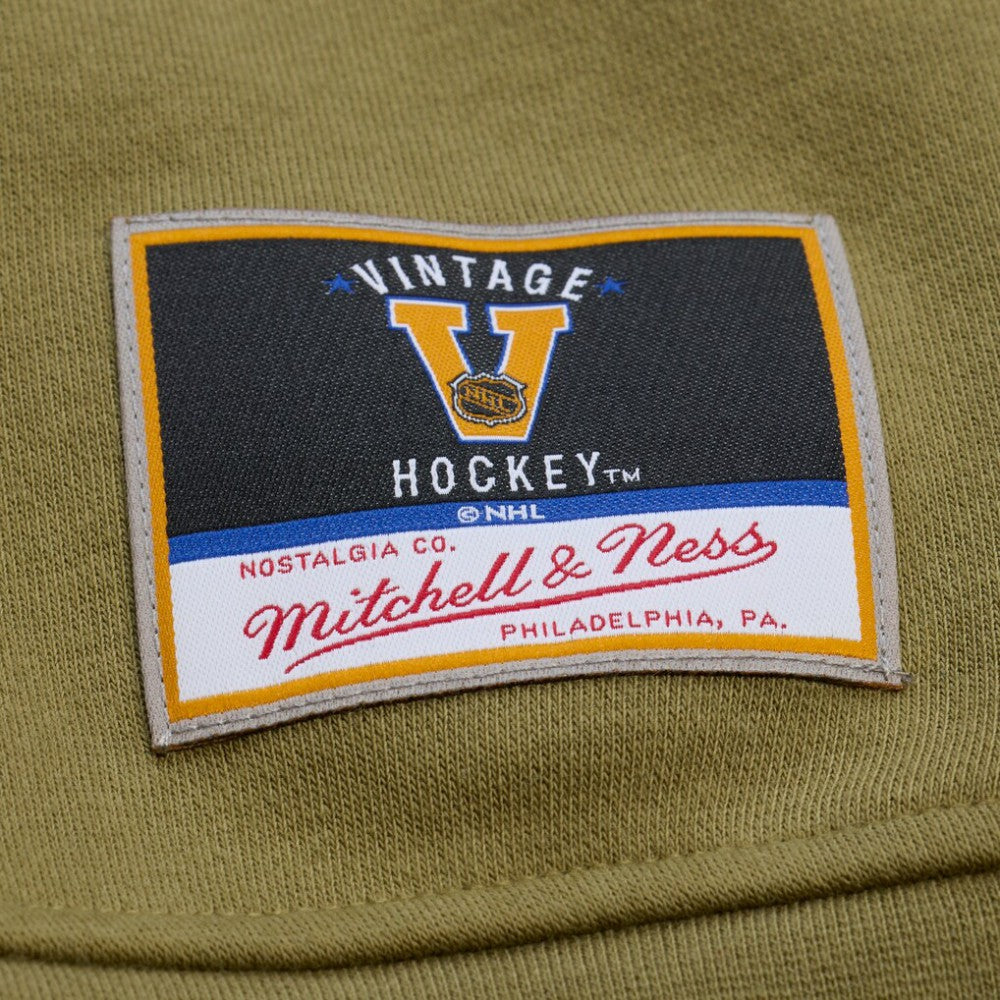Detroit Red Wings Mitchell & Ness Women's Fleece Sweatshirt - Hunter Green | US 203521940