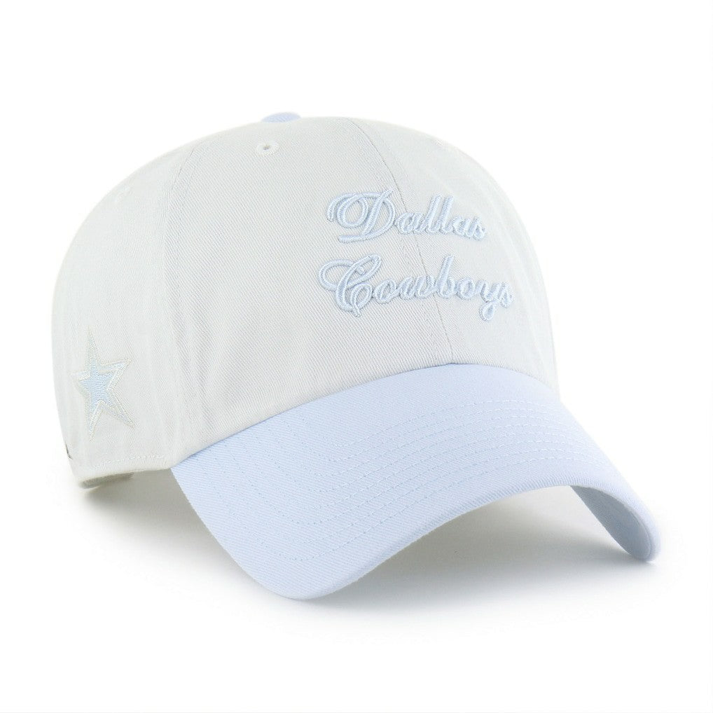 Dallas Cowboys '47 Women's Gelato Two-Tone Clean Up Adjustable Hat - White Hats
