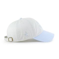Dallas Cowboys '47 Women's Gelato Two-Tone Clean Up Adjustable Hat - White Hats