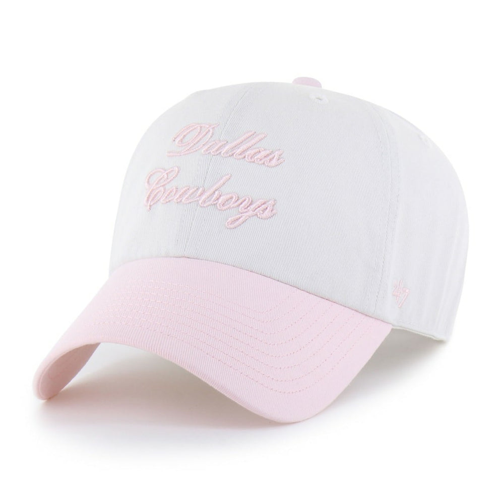 Dallas Cowboys '47 Women's Gelato Two-Tone Clean Up Adjustable Hat - White Hats